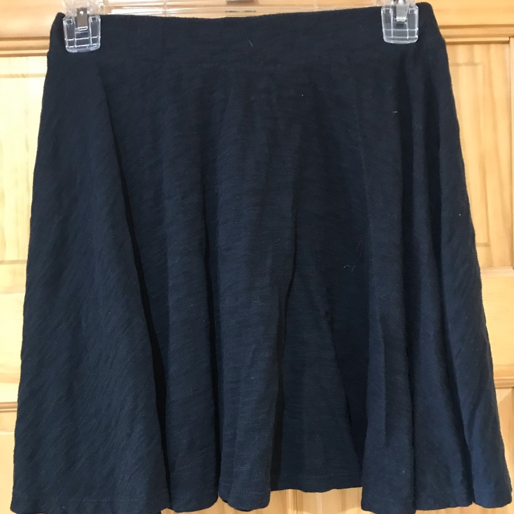 SO medium black skater skirt